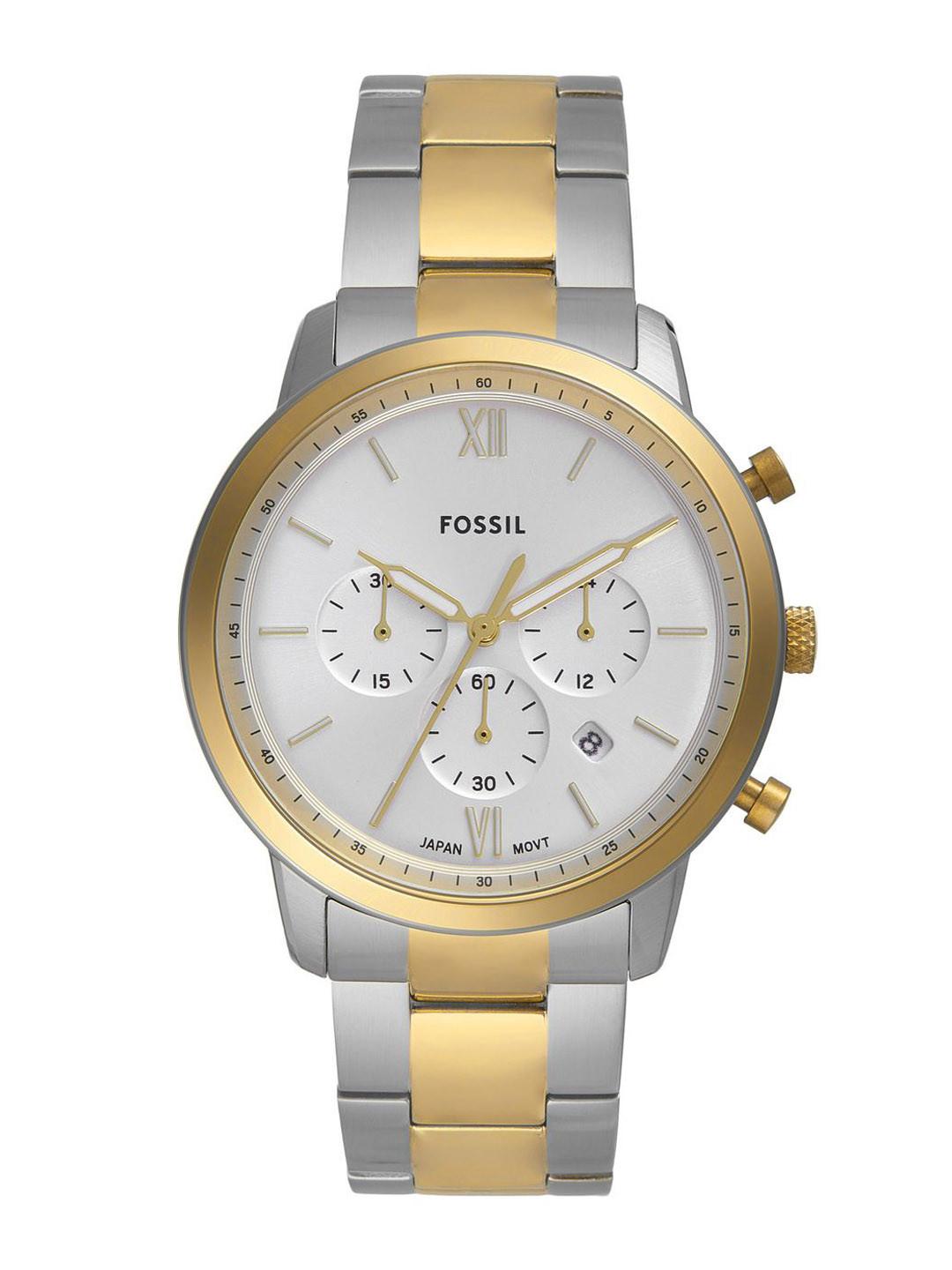 Fossil Neutra Men Dial & Stainless Steel Straps Analogue Watch FS6112