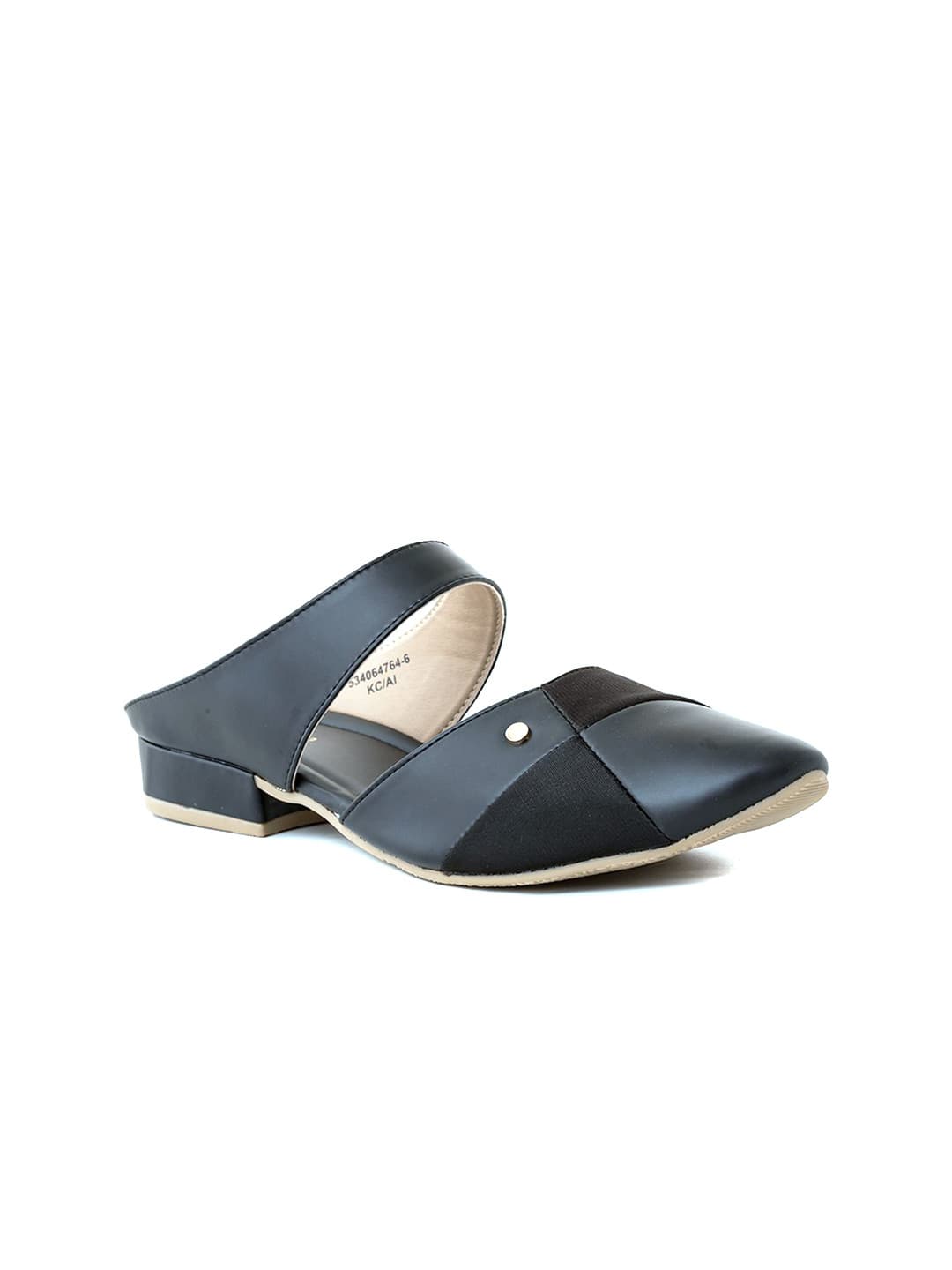 Khadims Women Pointed Toe Slip On Mules Flats