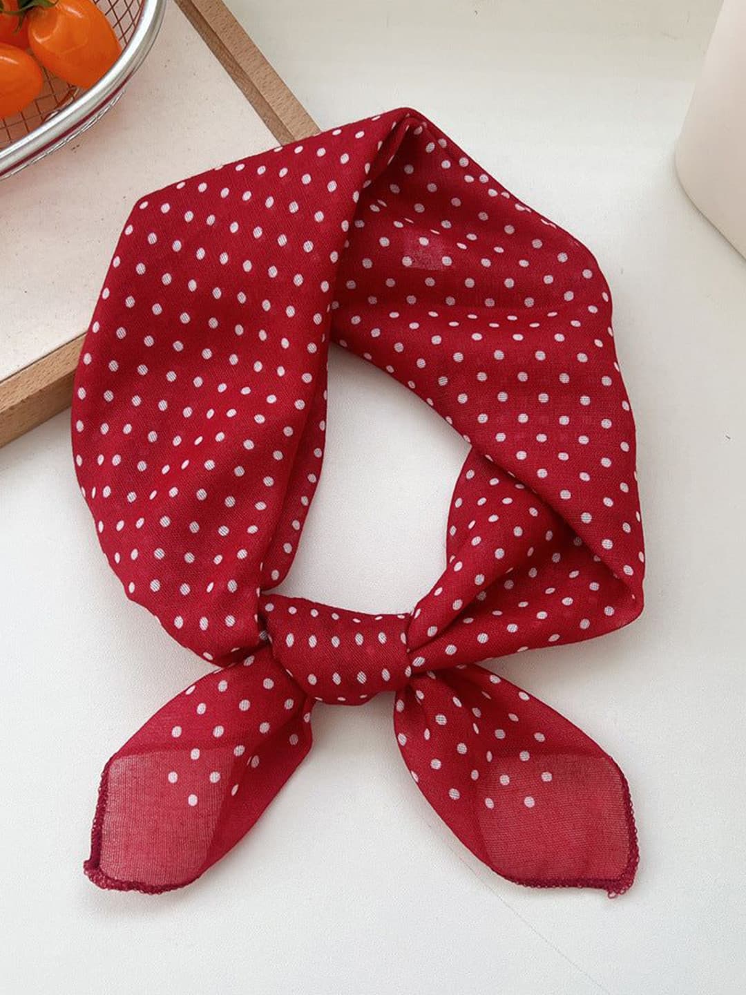 QUECY Women Self Design Printed Scarf