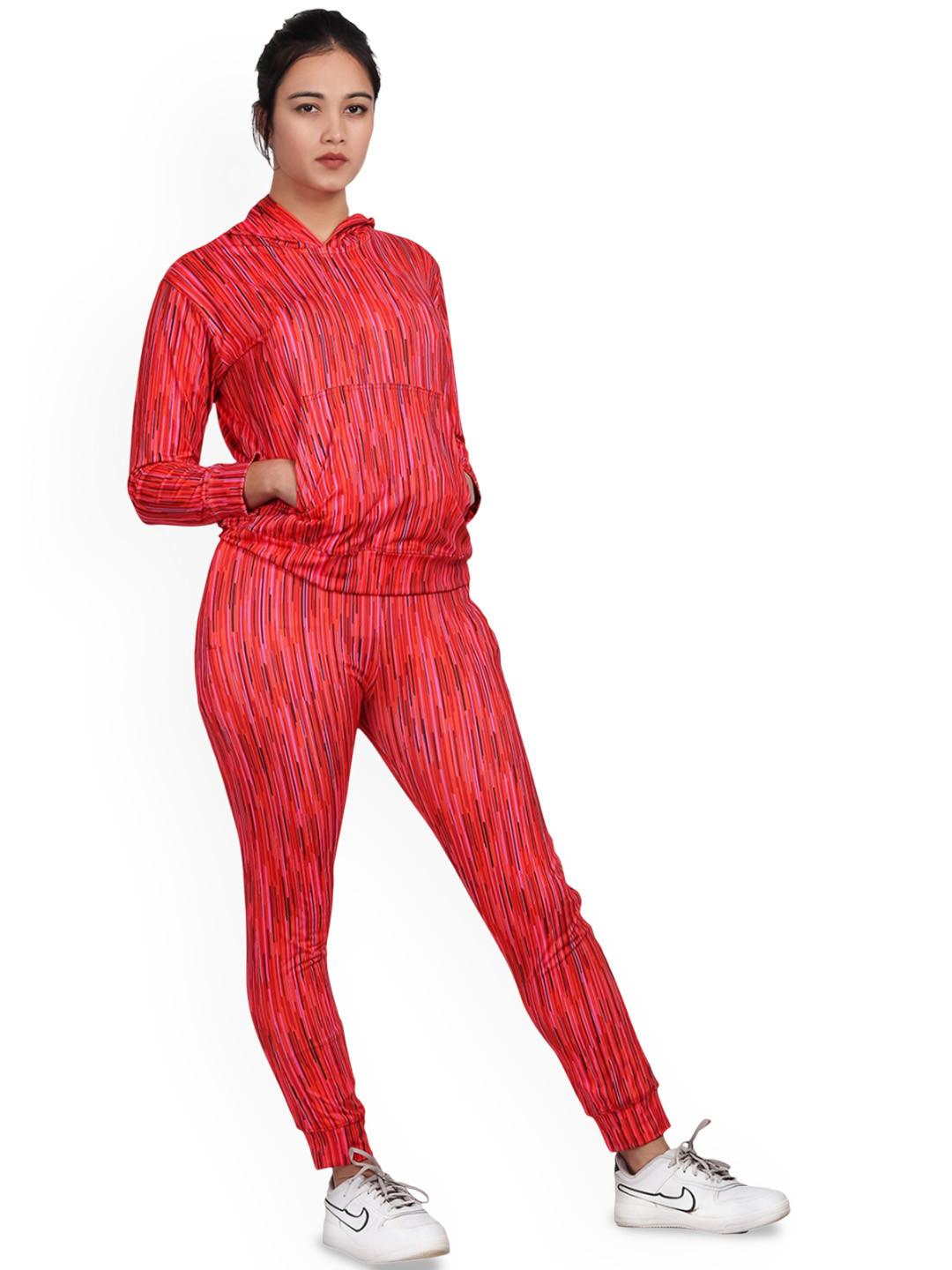 ADAAISTIC Printed Hooded Tracksuit