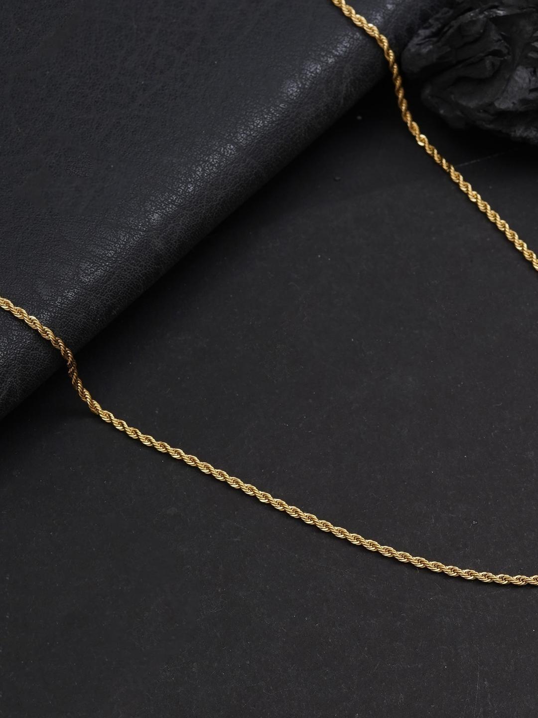 MILLER Men Gold Necklace and Chains