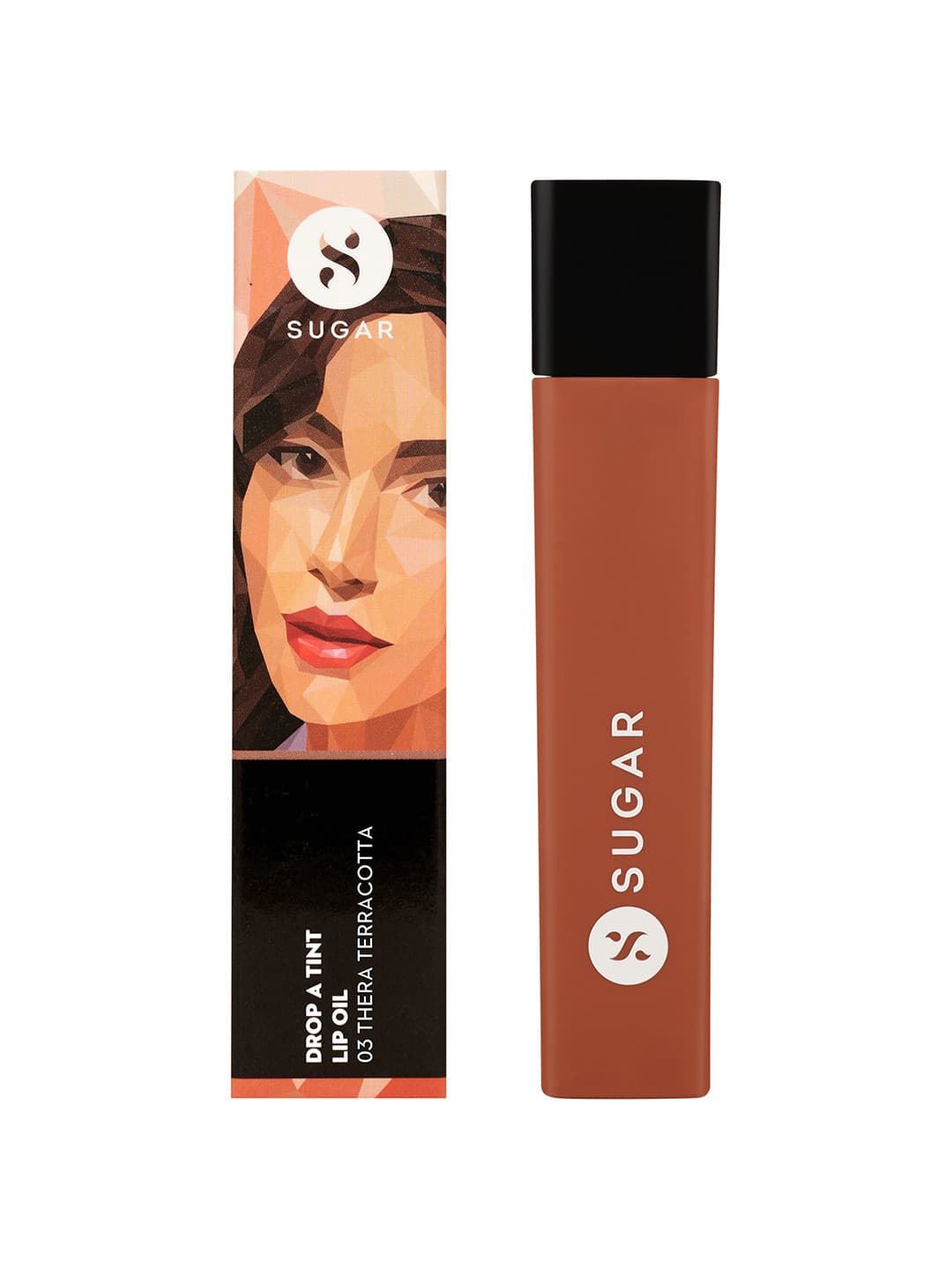SUGAR Drop A Tint Lip Oil- 4 ml- 03 Thera Terracotta