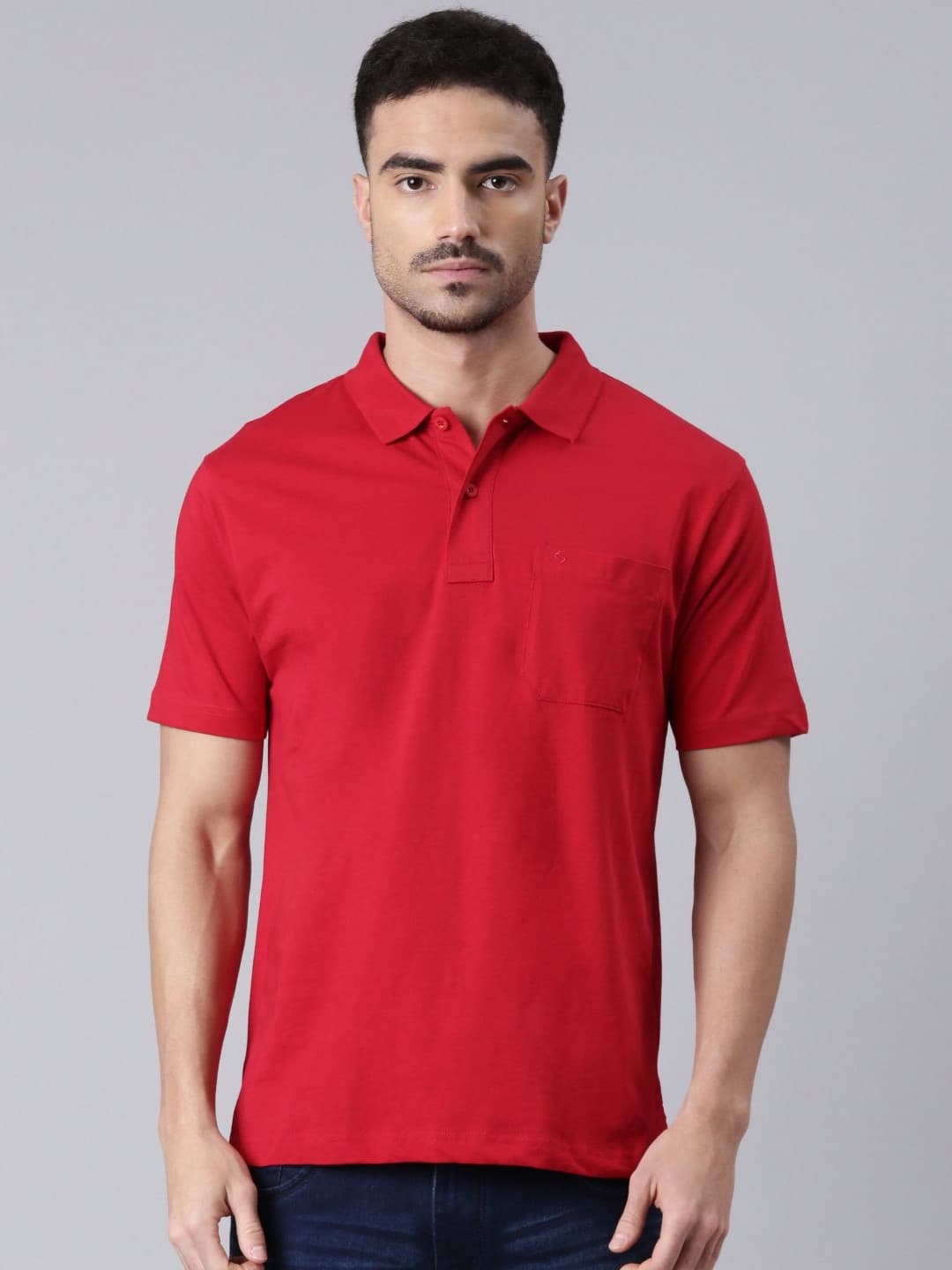 Classic Polo Men Polo Collar T-shirt