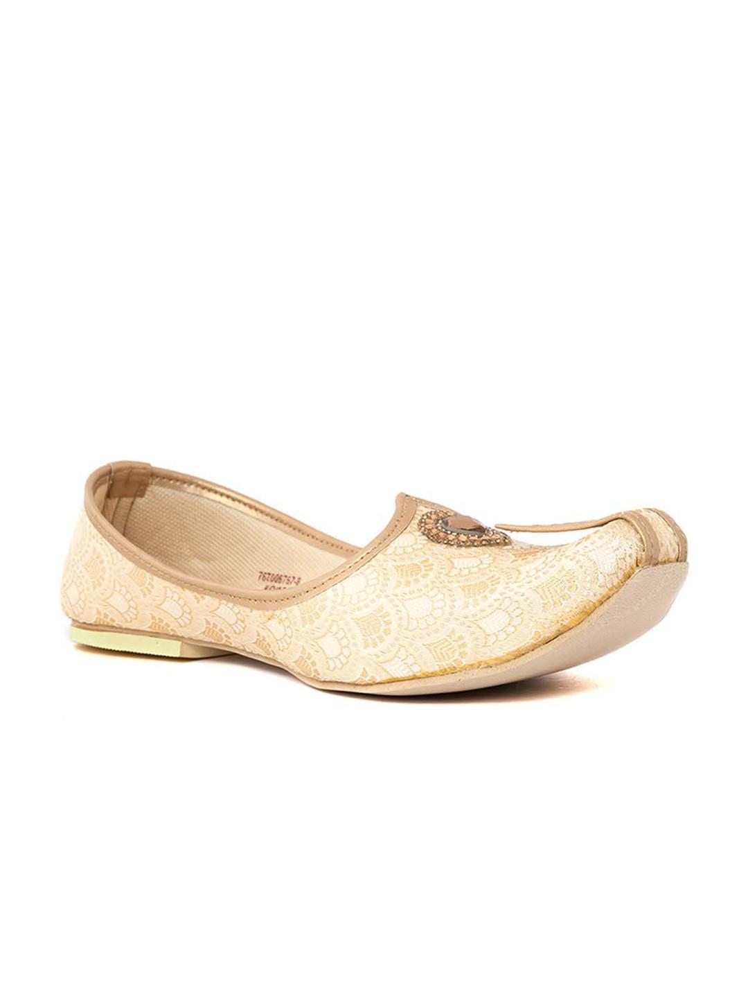 Khadims Men Ethnic Embellished Slip On Mojaris