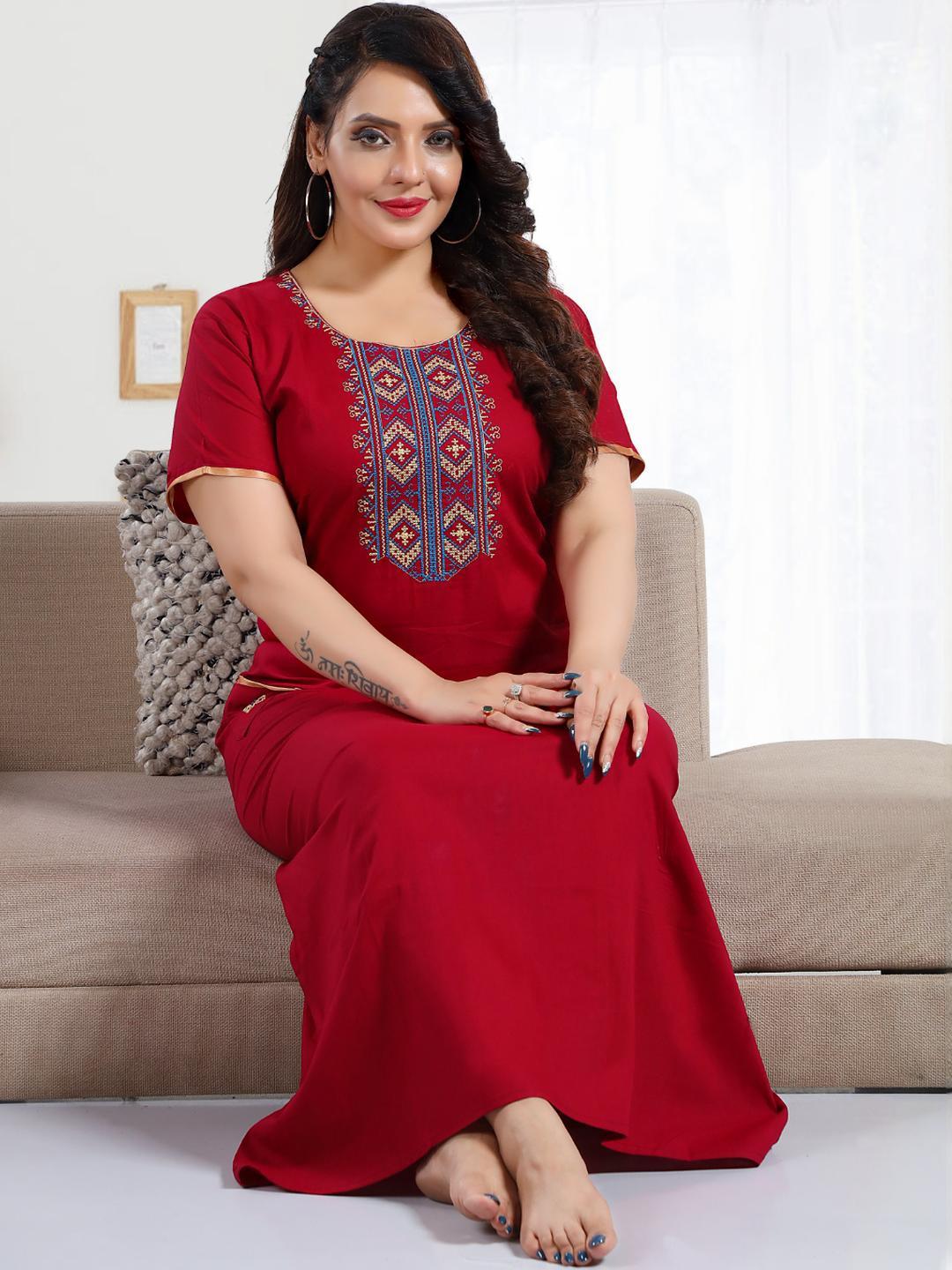 TRUNDZ Maxi Nightdress