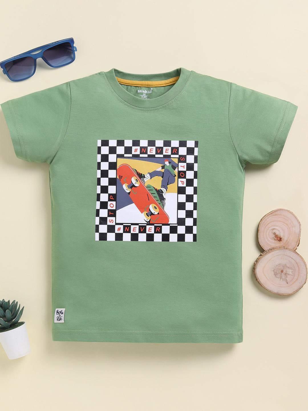 Biskid Boys Green Tshirts