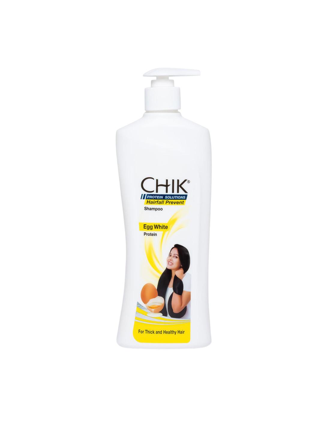 Chik Protein Hairfall Prevent Shampoo with Egg White for Thick, Healthy Hair - 340 ml