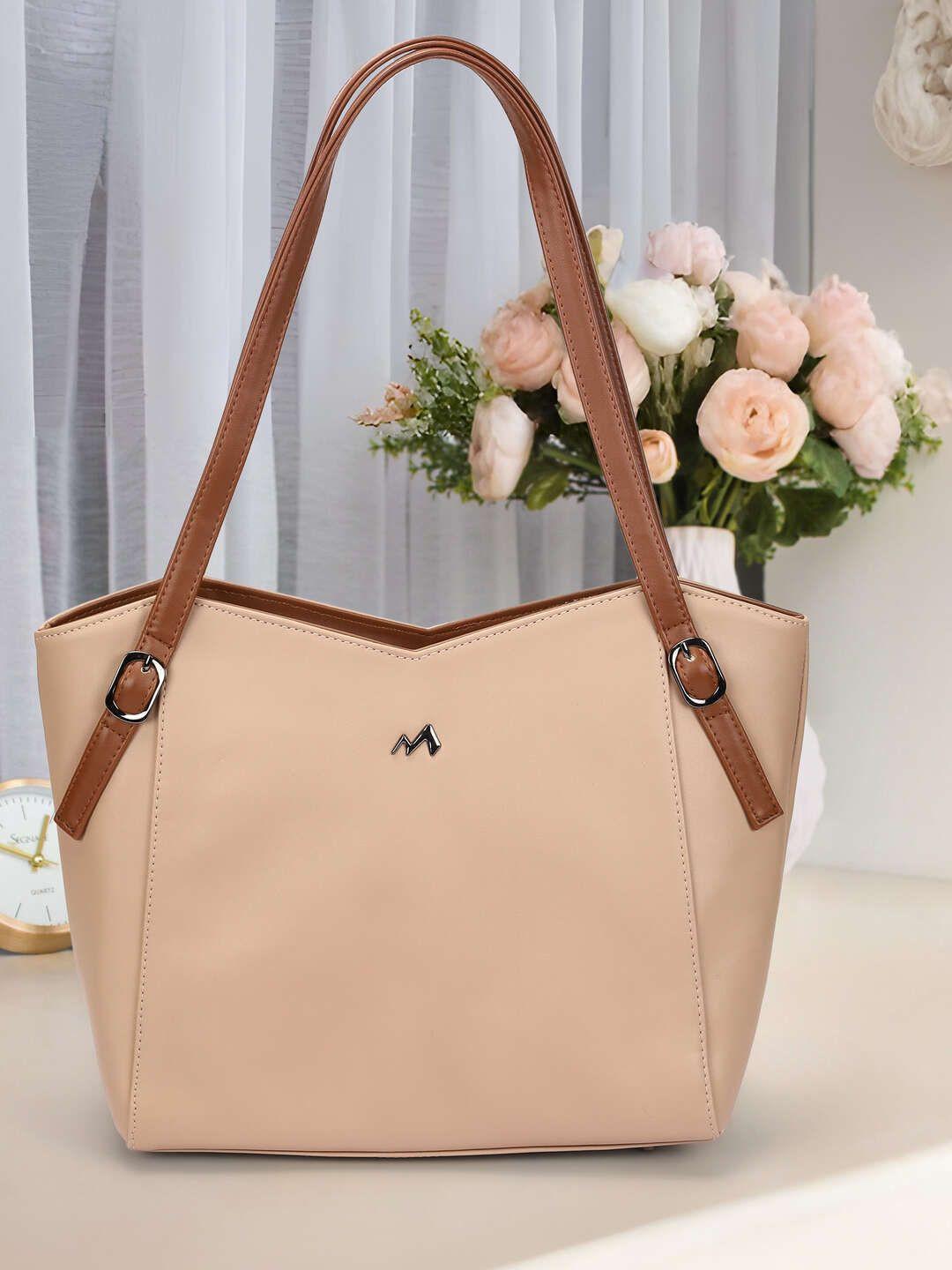 Metro Non-Detachable Sling Strap Structured Tote Bag