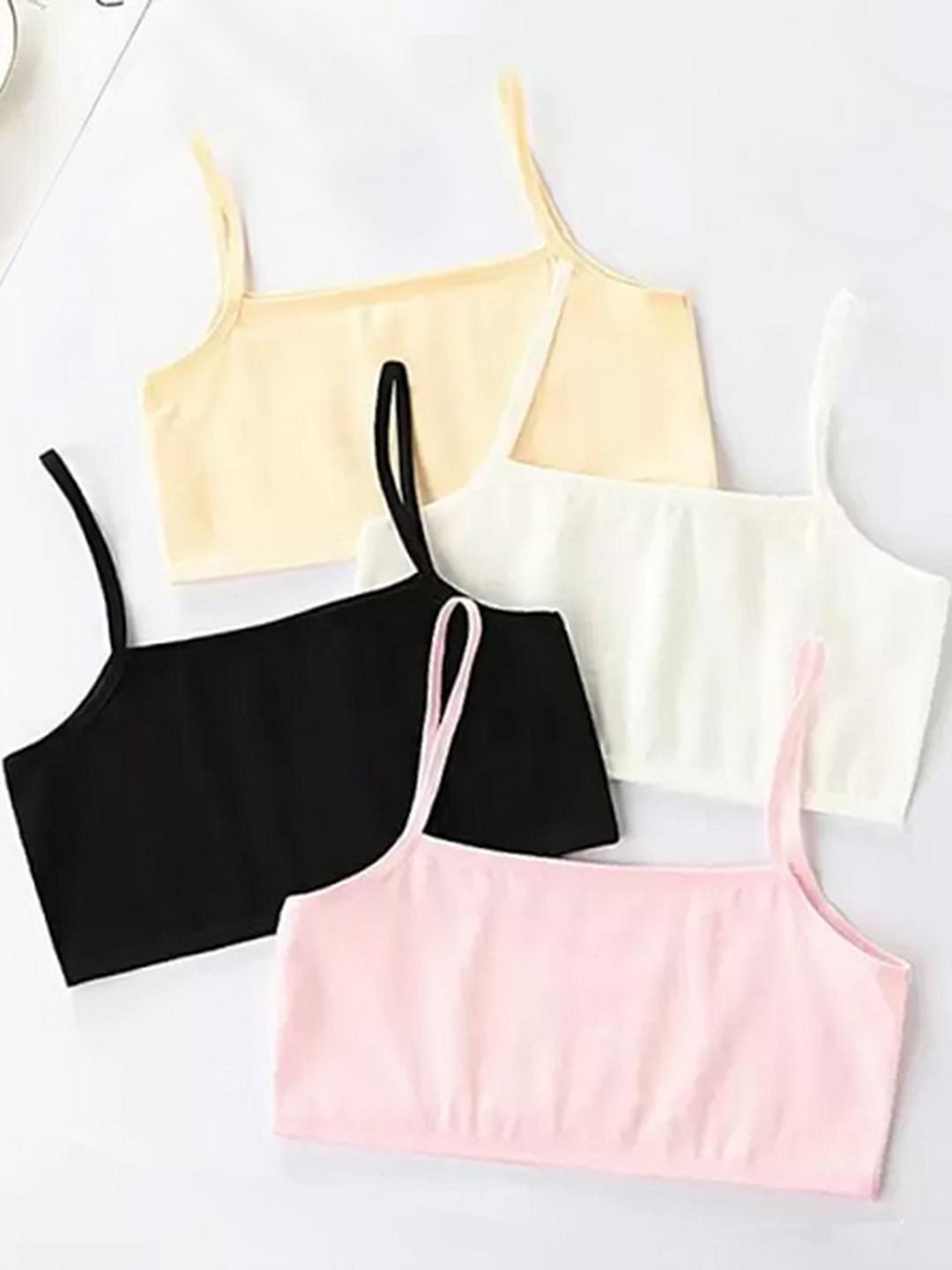 Girls Beginners Non Padded Teenager Full Coverage Cotton Bra