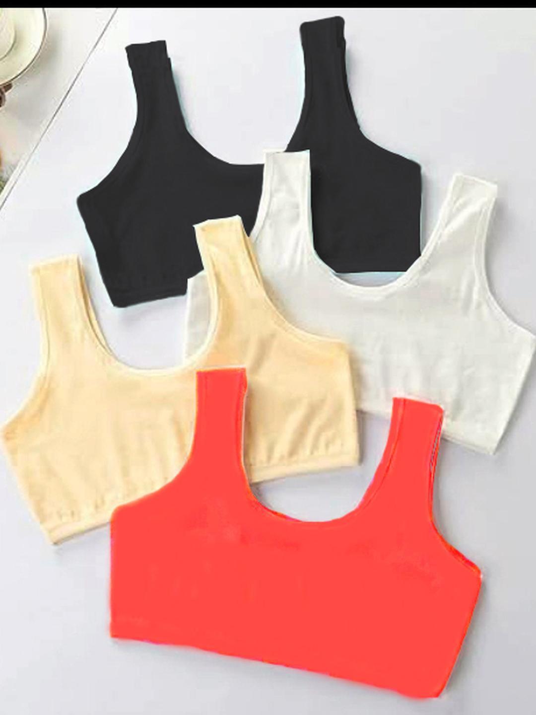Girls Beginners Non Padded Teenager Full Coverage Cotton Bra