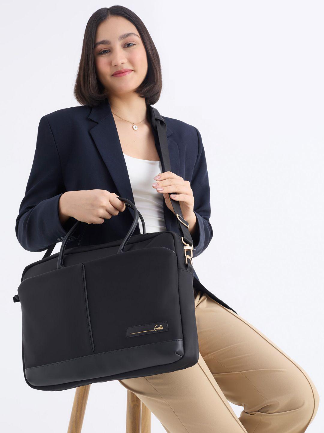 Genie Maven Women 17 Inch Laptop Handheld bag