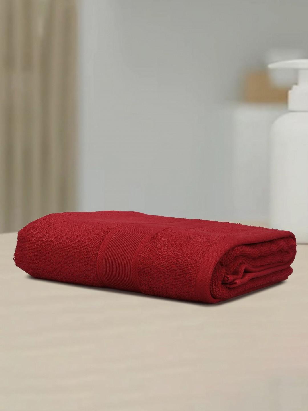 Dollar Super Soft & Water Absorbent Solid Cotton 600GSM Adult Regular Bath Towel-30x59In