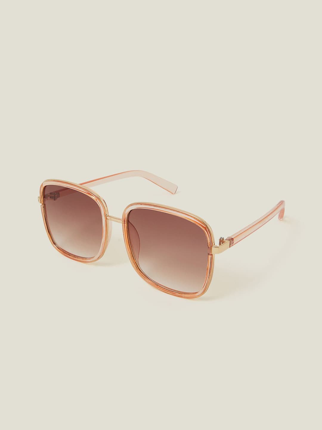 Accessorize Women Square Sunglasses with UV Protected Lens MA-10004446771