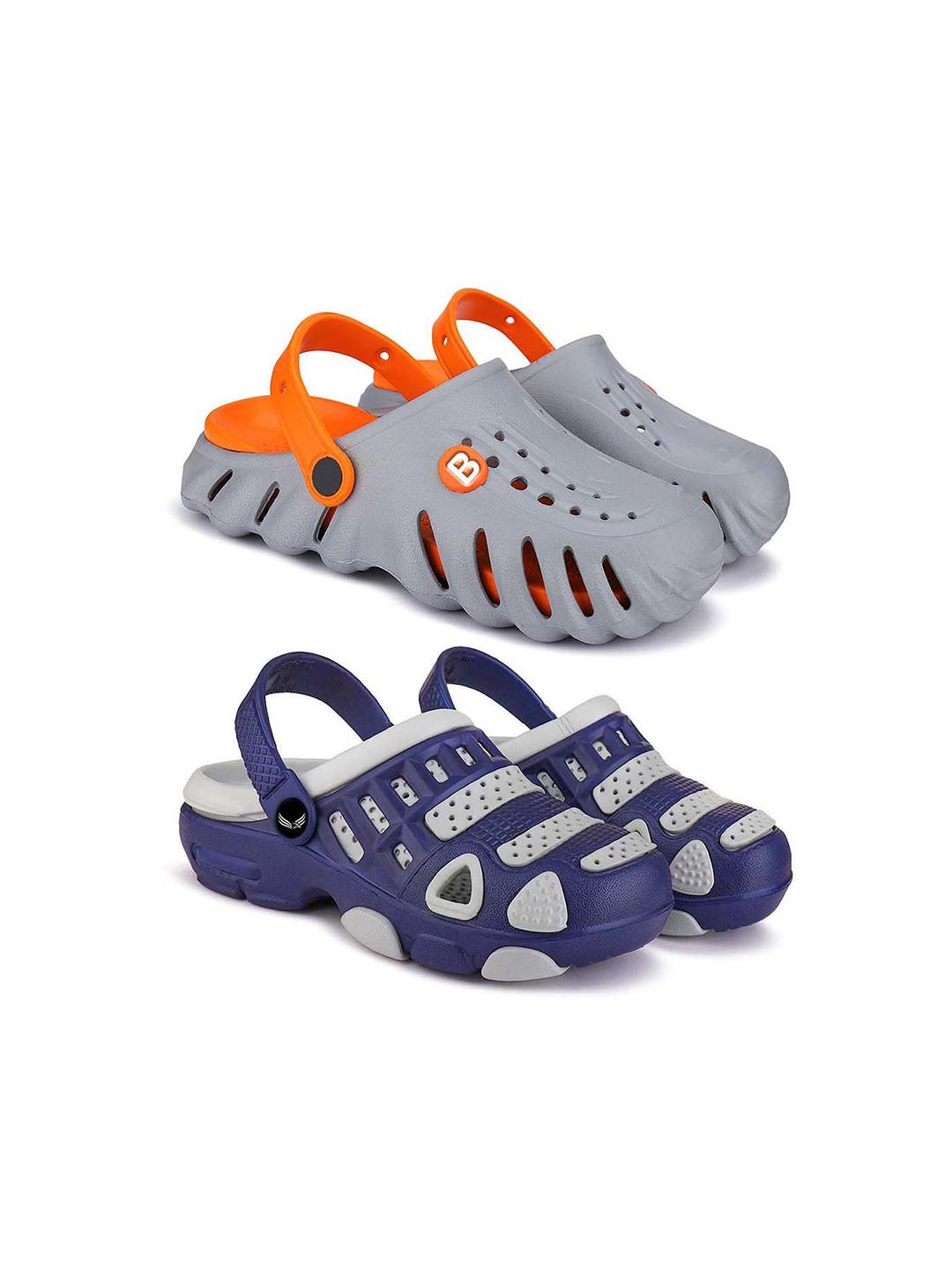 BERSACHE Boy Pack Of 2 Clogs