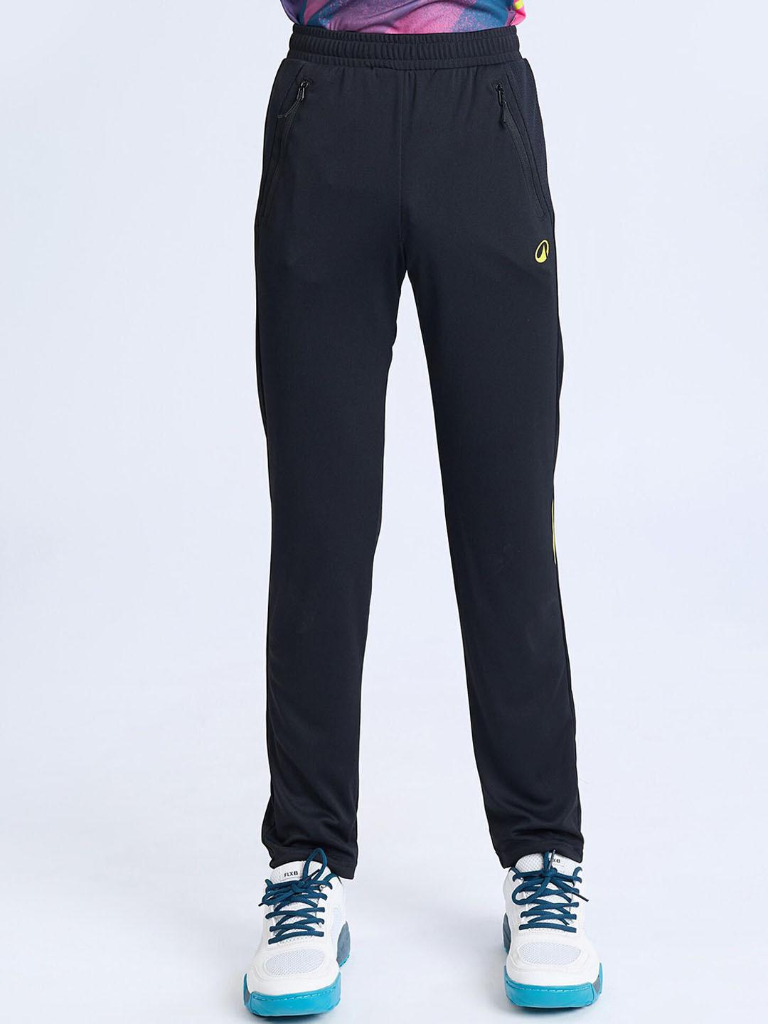 Decathlon Kids Black CTS500 Moisture Managing Cricket Trackpants