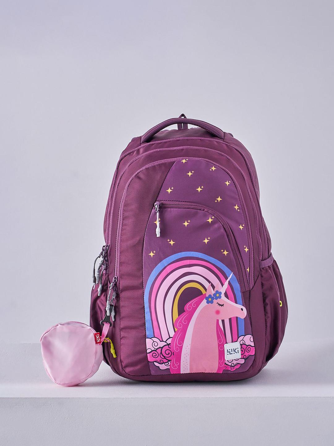 Wildcraft Girls Graphic Printed Backpack