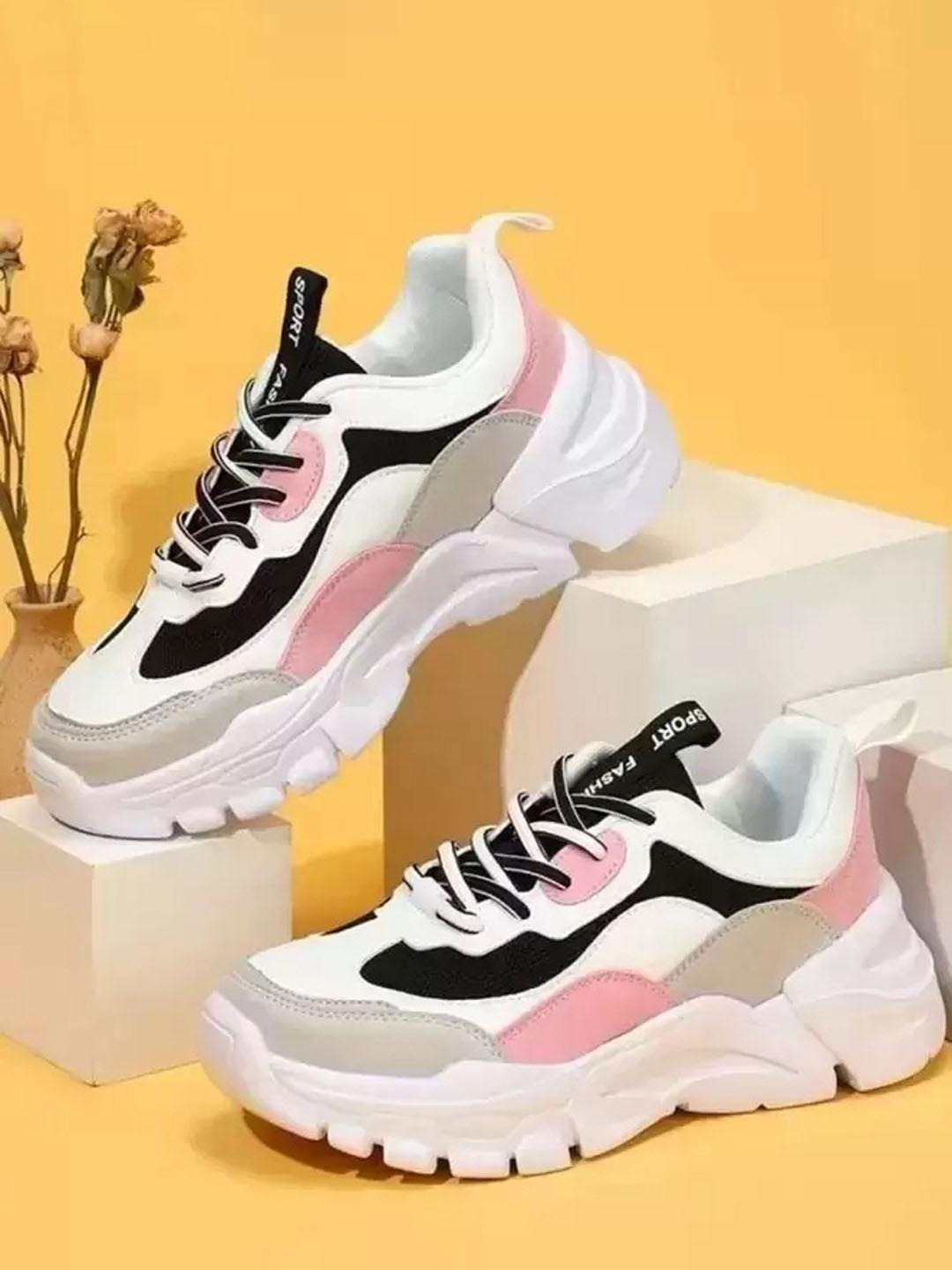 FABBMATE Girls Perforations Sneakers
