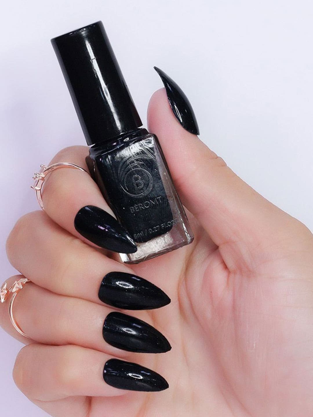 BEROMT Reflective Glitter Long Lasting Nail Polish - 8 ml - BNP 309