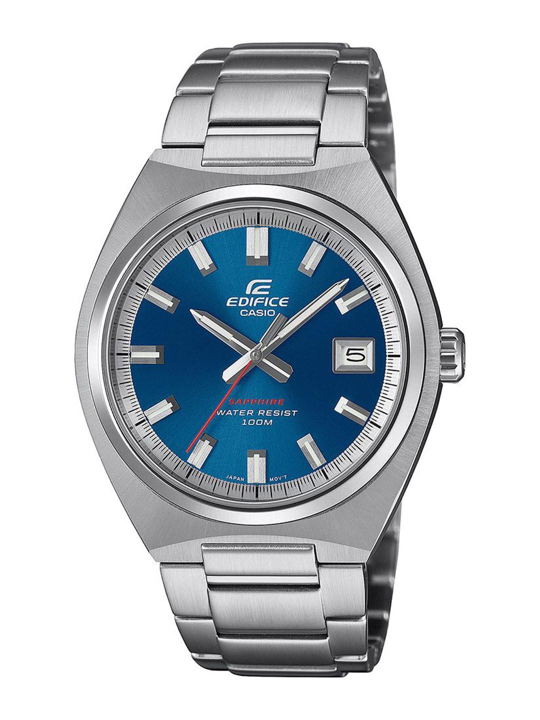 CASIO Men Dial & Stainless Steel Cuff Straps Analogue Watch