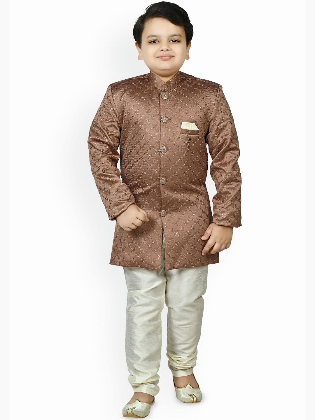 BAESD Boys Embroidered Sherwani Set