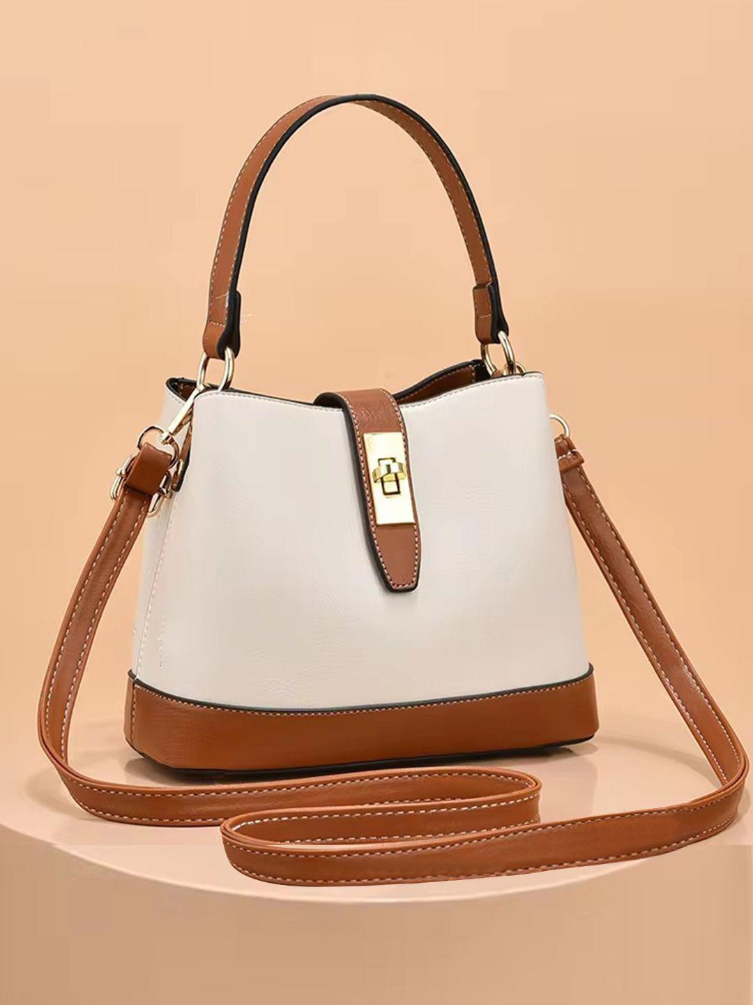 ADISA Women Solid Structured Sling Bag