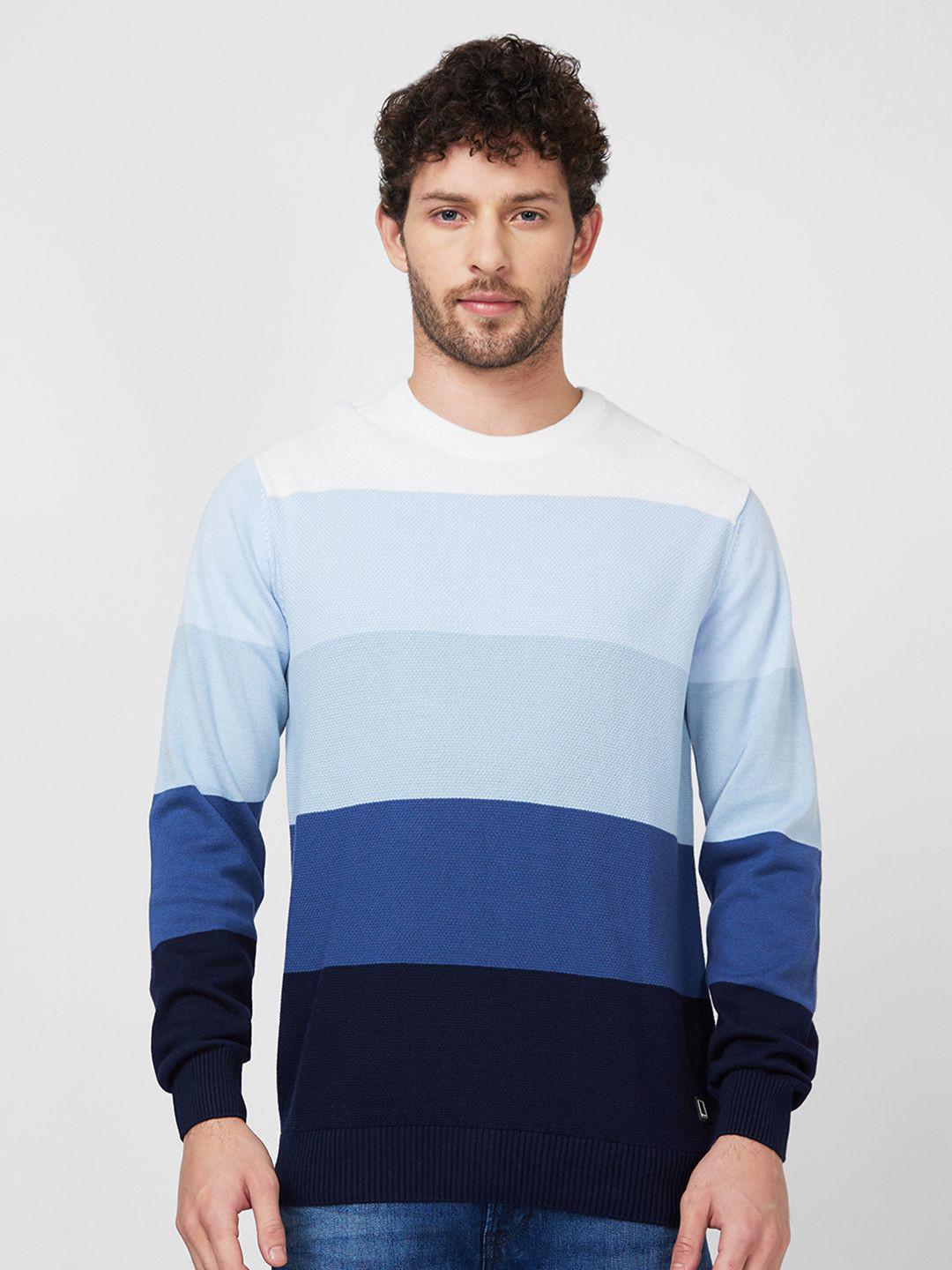 SPYKAR Men Colourblocked Pullover
