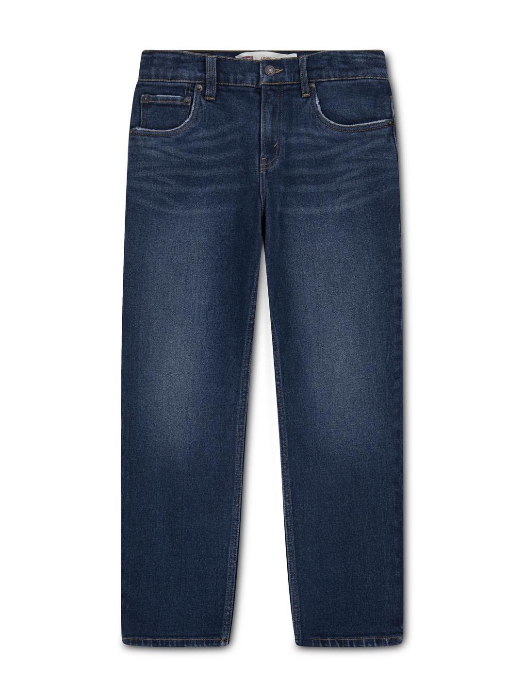 Levis Boys Tapered Fit Mid-Rise Light Fade Jeans