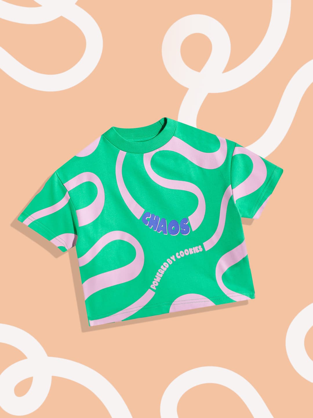 mothercare Infant Boys Abstract Printed Pure Cotton T-Shirt