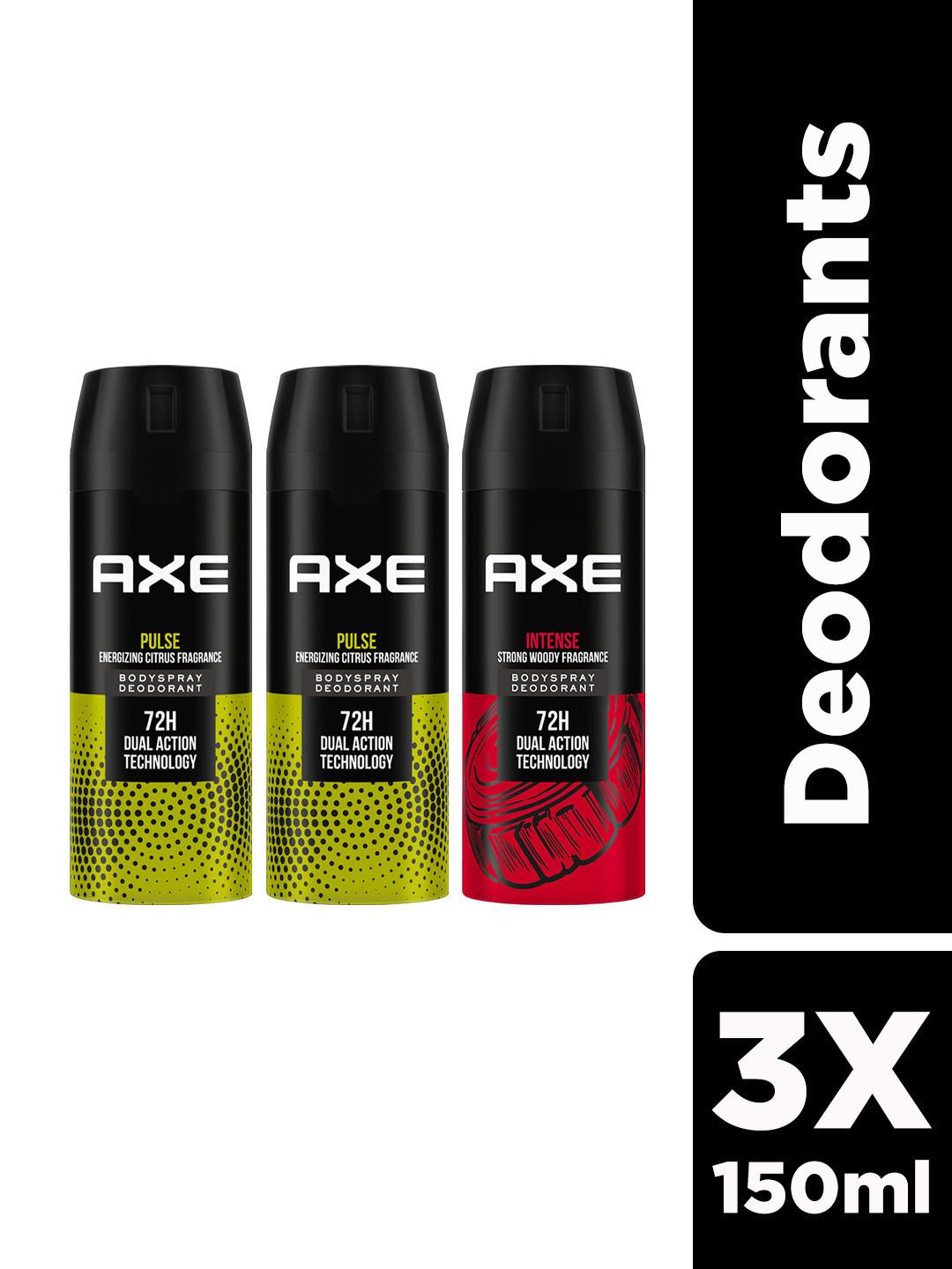 AXE Men Pack Of 3 Long Lasting Body Spray - 150ml Each