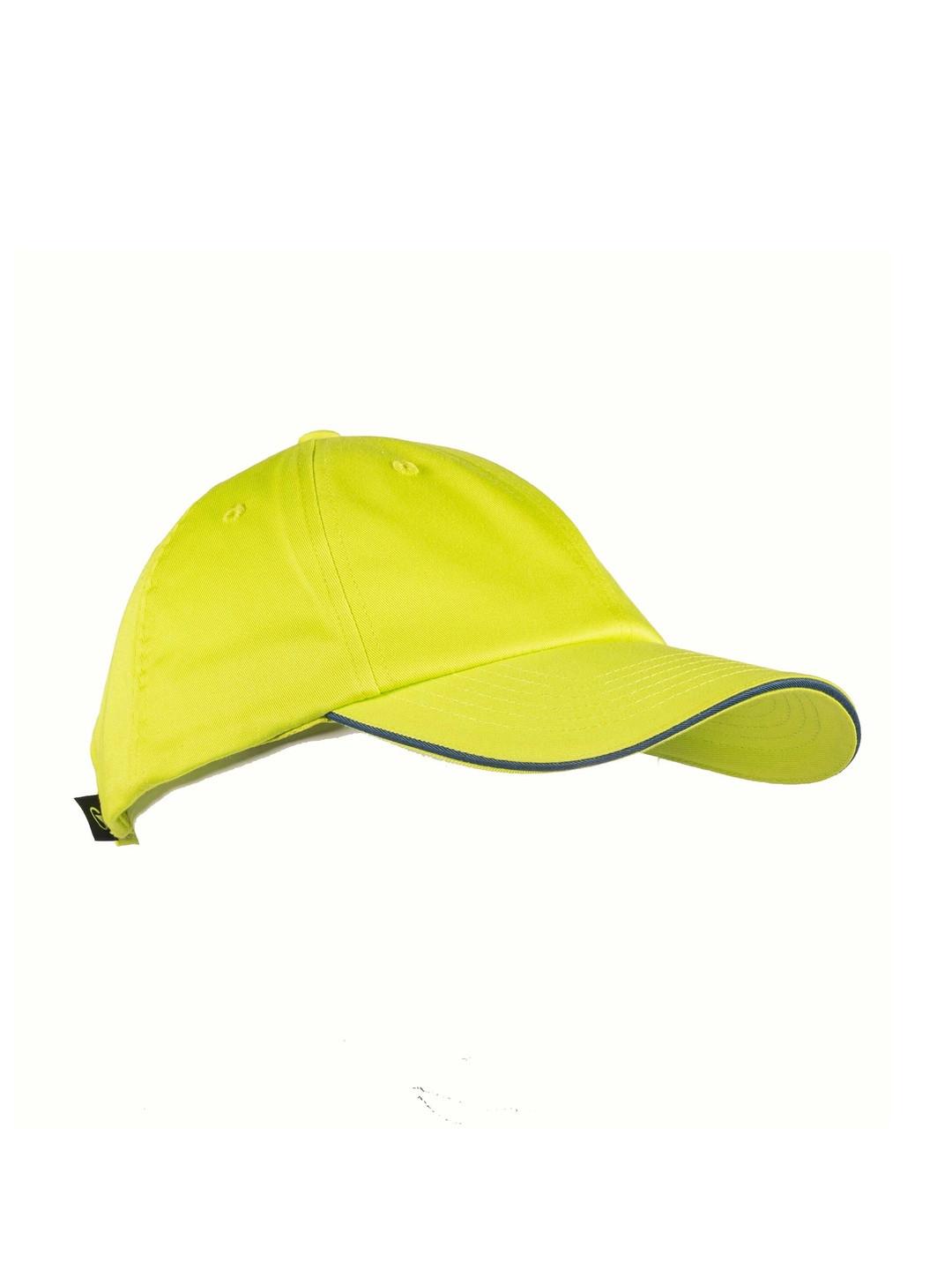 Decathlon Men Yellow CCP 500 Quick Drying Cricket Cap