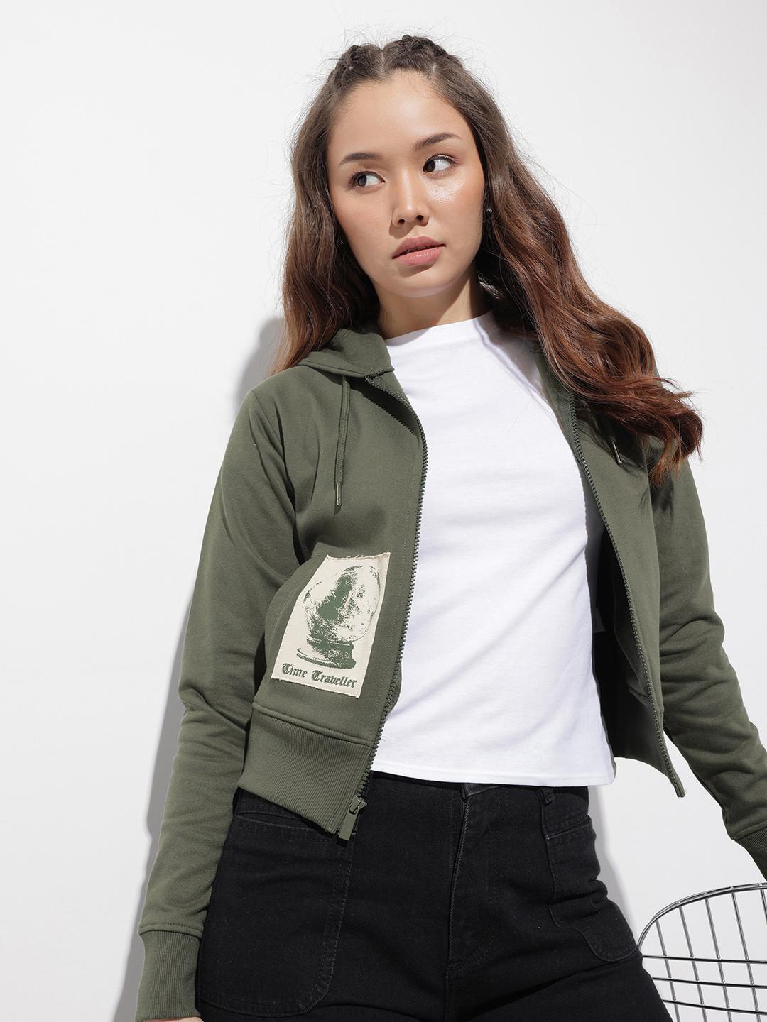 The Roadster Life Co. Graphic Printed Hooded Sweatshirt