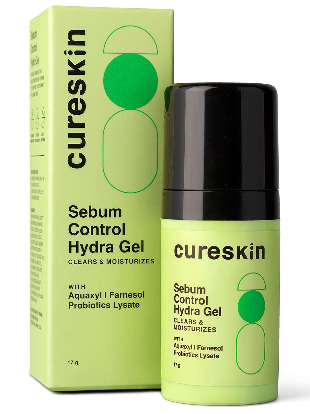 Cureskin Sebum Control Hydra Gel For Clears & Moisturizes- 17 g