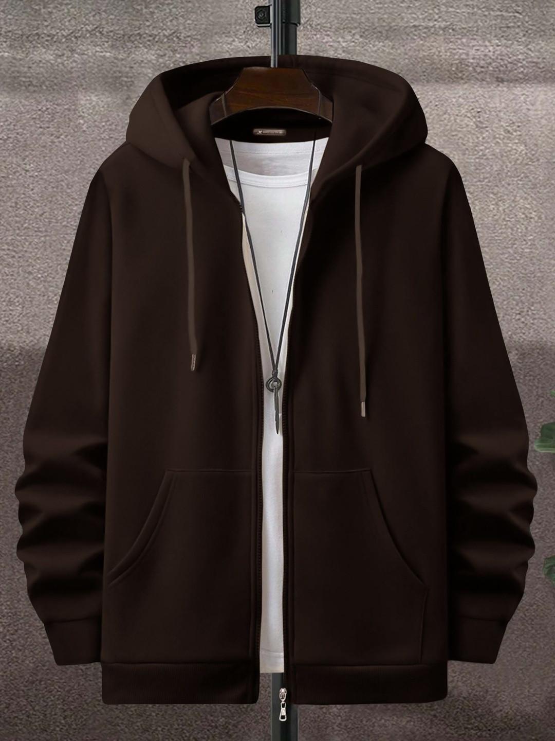 JUMPCUTS Men Hooded Sweatshirt