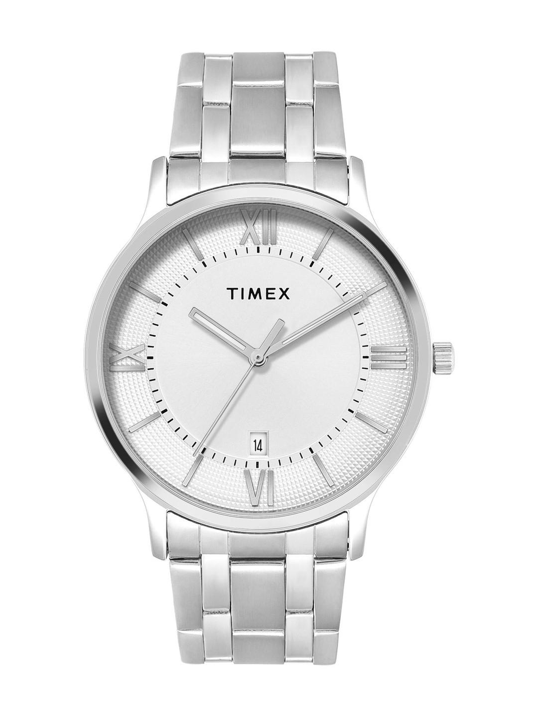 Timex Trendline Round 21mm Silver Dial Analog Men Watch - TWTG10516