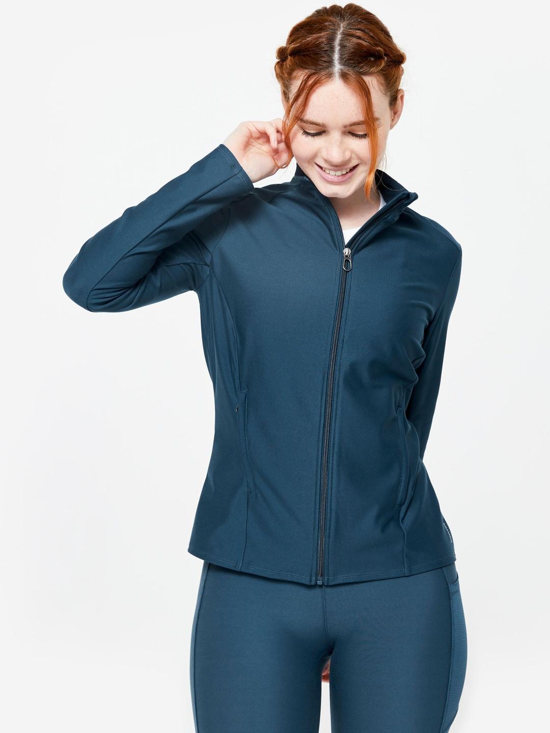 Decathlon Domyos - Women Blue Lightweight Sporty Jacket