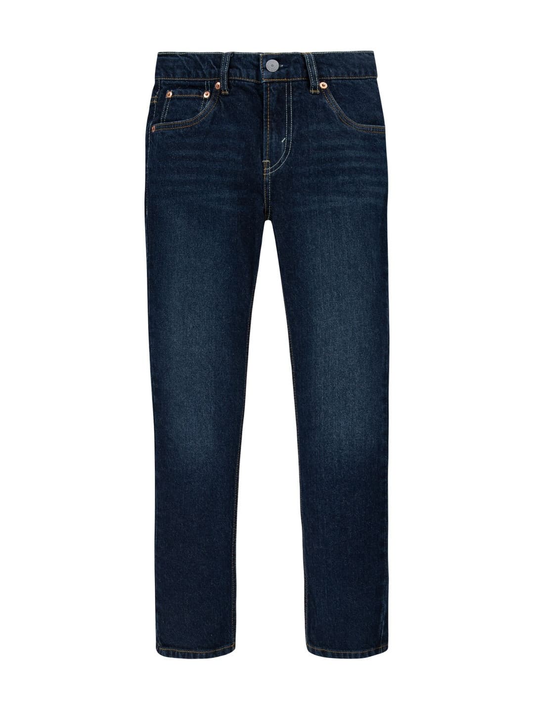 Levis Boys Slim Fit Mid-Rise Light Fade Clean Look Jeans