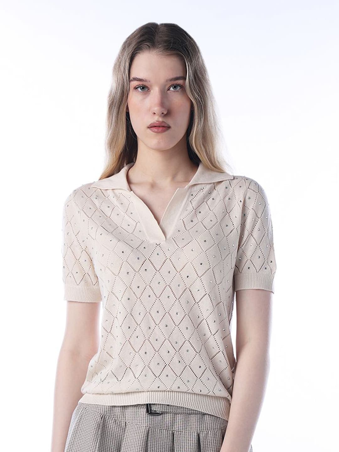 ONLY Women Pullover with Embellished Detail