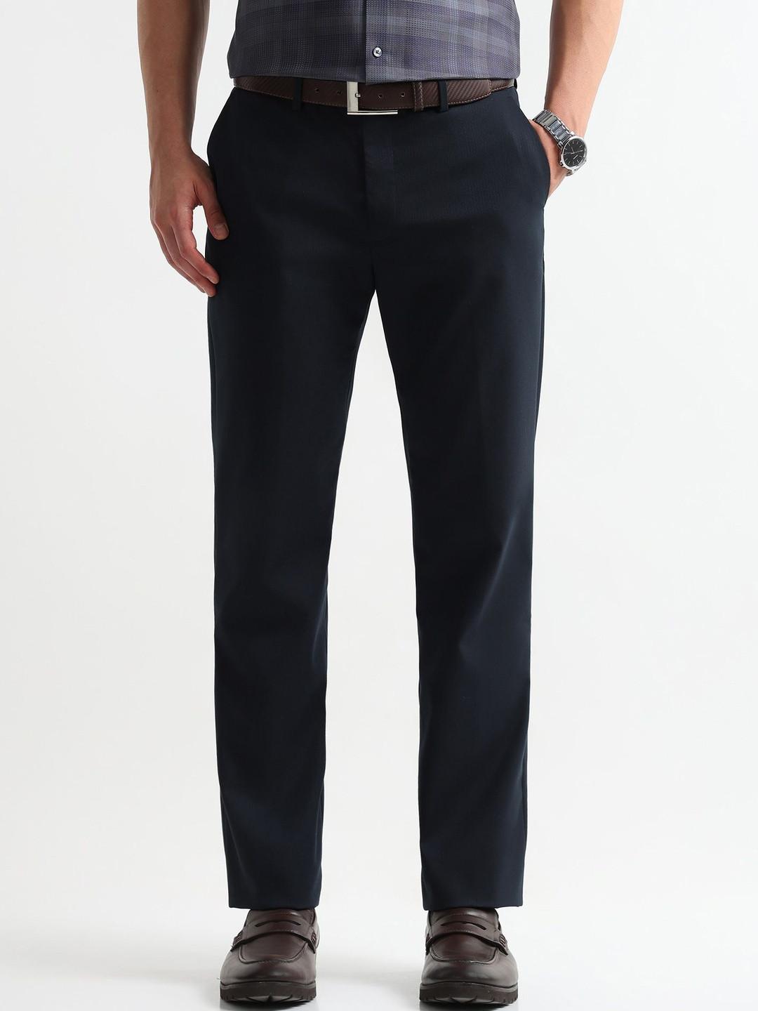 Arrow Men Mid-Rise Formal Trousers