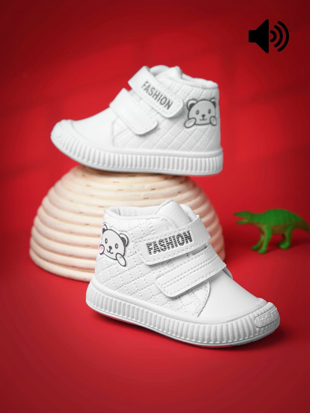 KATS Unisex Kids Textured Sneakers