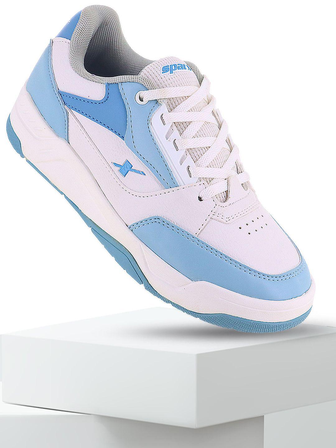 Sparx Women Colourblocked Round Toe Lace-Ups Sneakers
