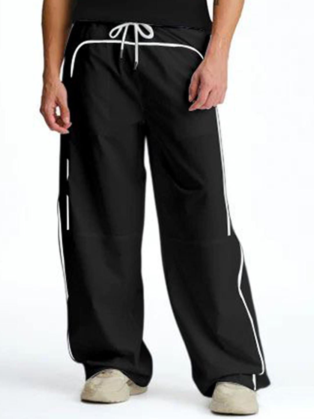 RAJOVATI Men Mid Rise Track Pants