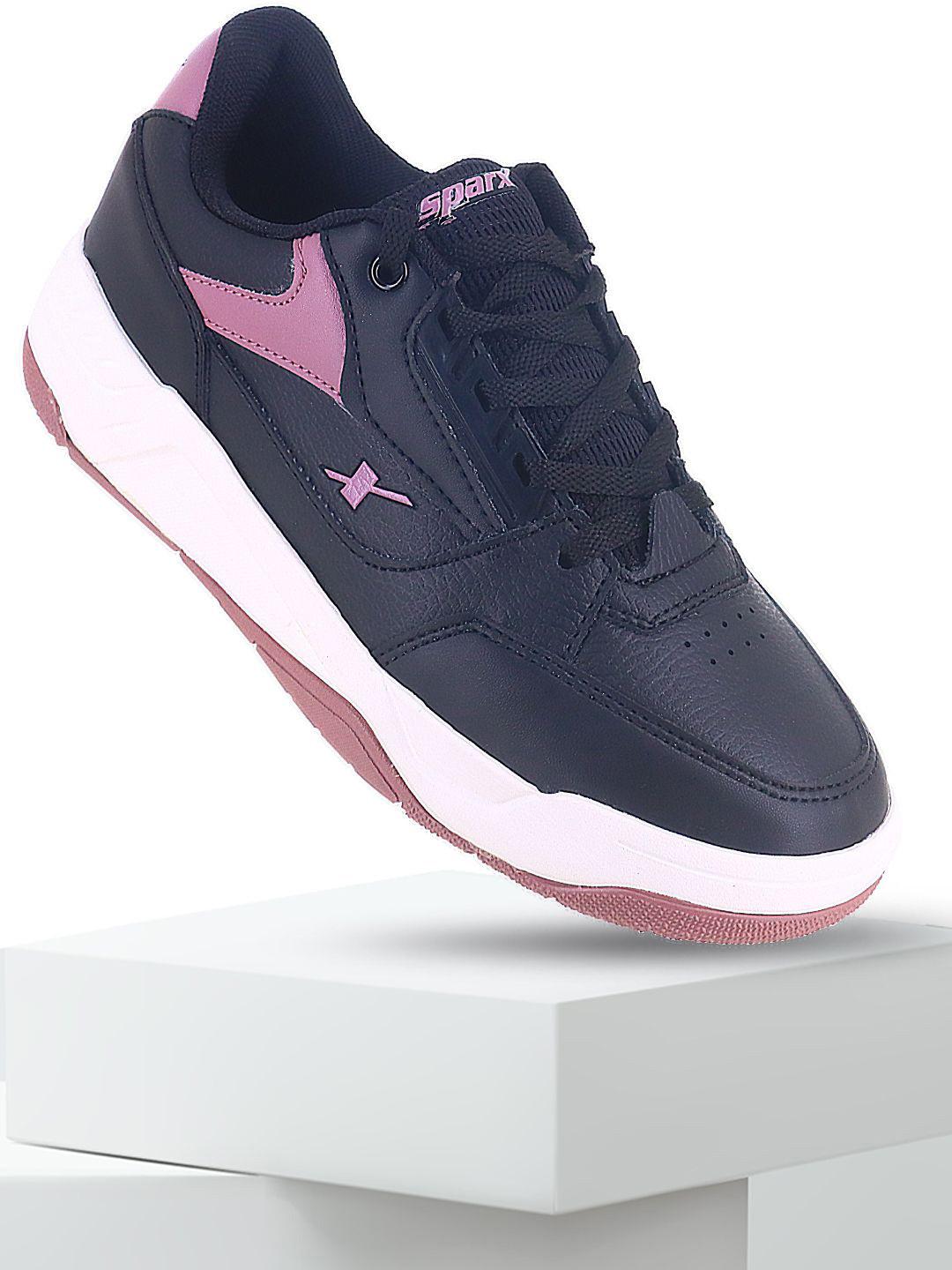 Sparx Women Colourblocked Lace-Ups Round Toe Sneakers
