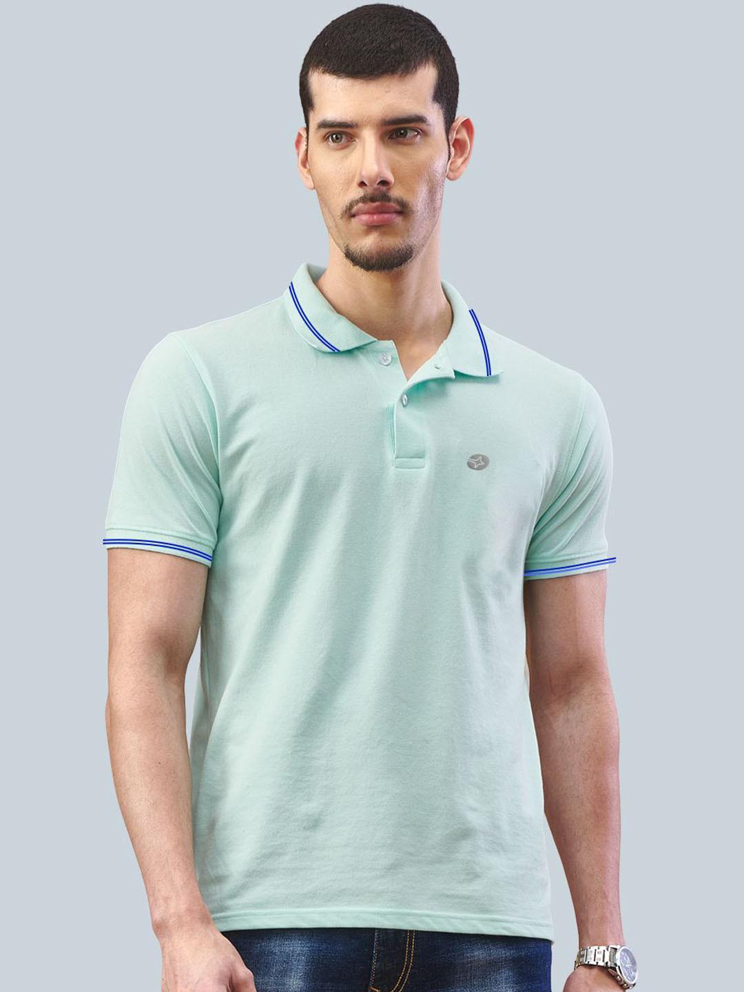 LUX NITRO Men Polo Collar Short Sleeves T-shirt