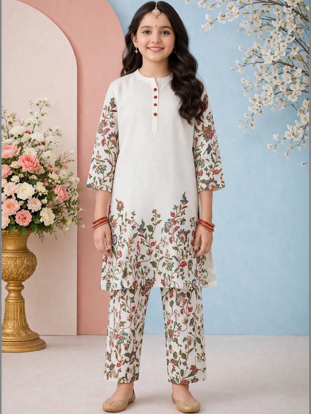 KALINI Girls Kurta