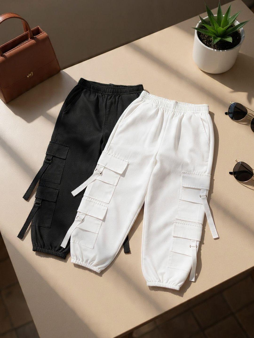 Cutiekins Girls Easy Wash Cargos Trousers
