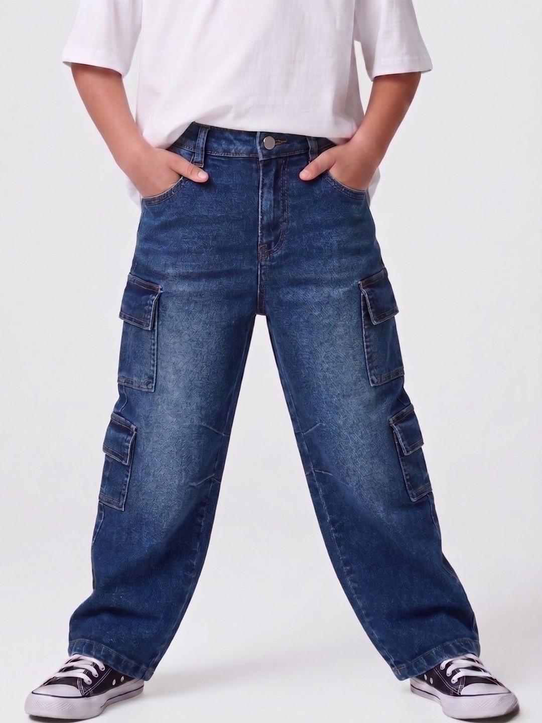 Killer Boys Flared Low-Rise Light Fade Stretchable Jeans