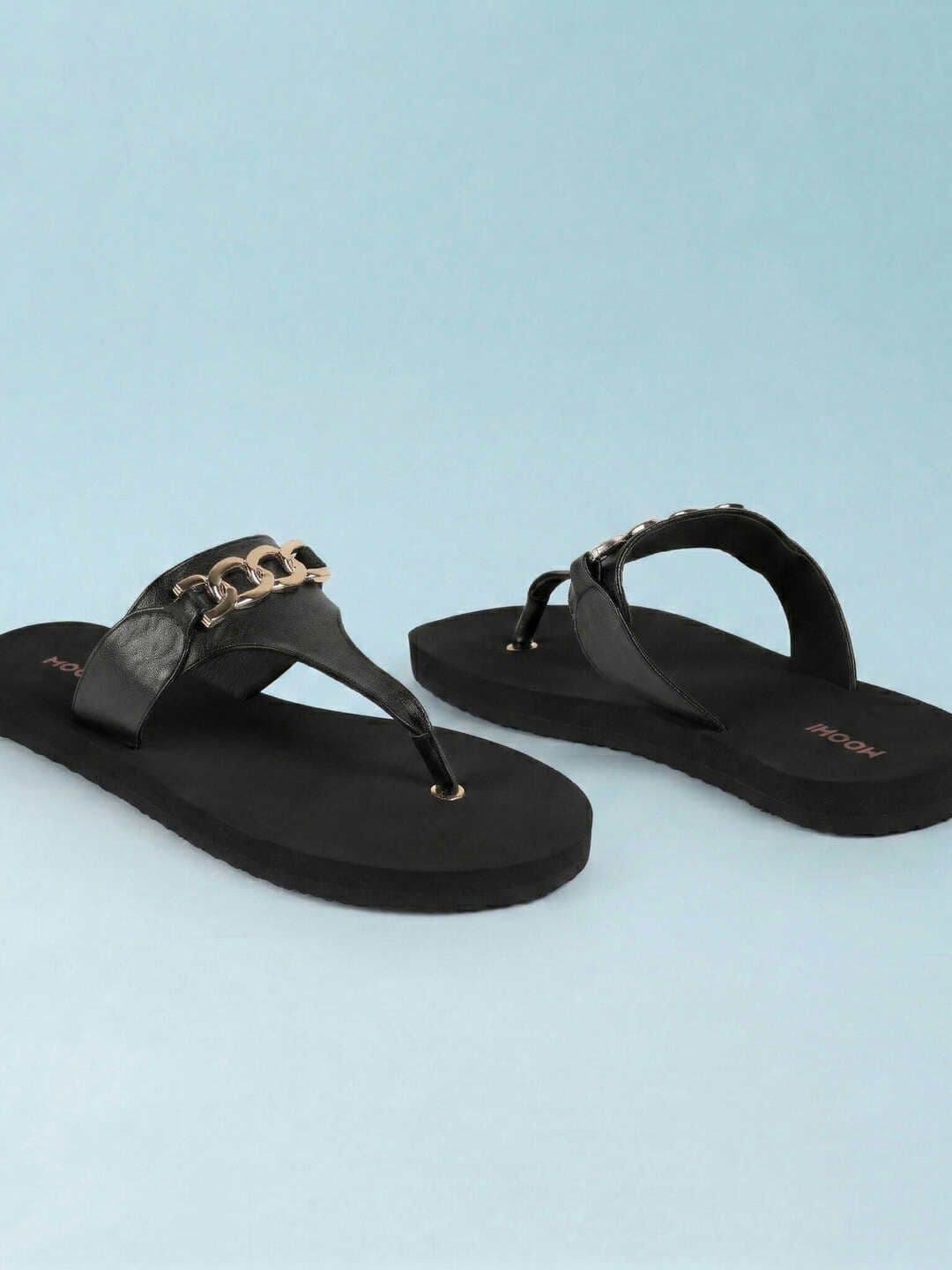 Mochi Women T-Strap Flats