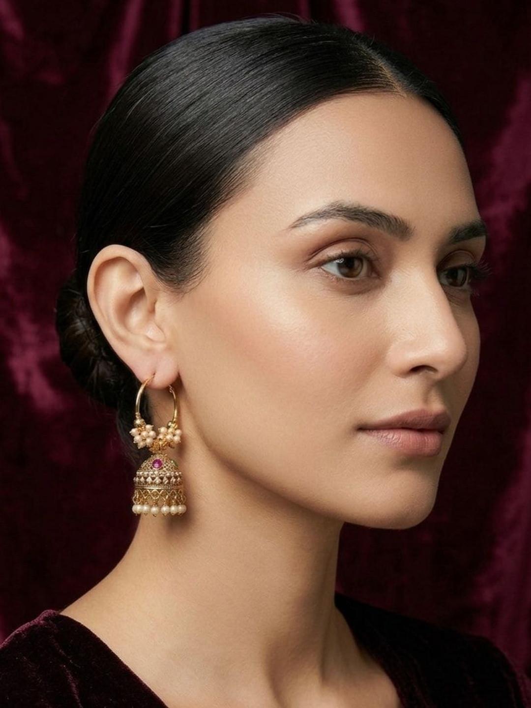 SZN Classic Jhumkas Earrings