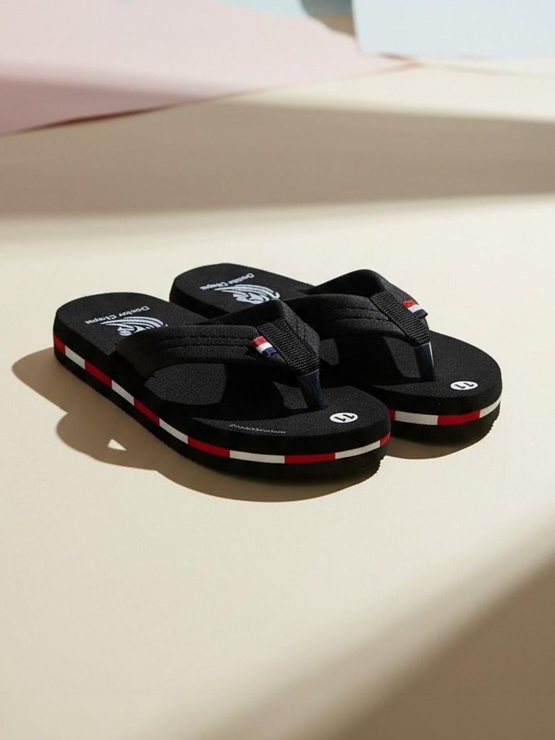 FootStation Unisex Kids Colourblocked Thong Flip-Flops