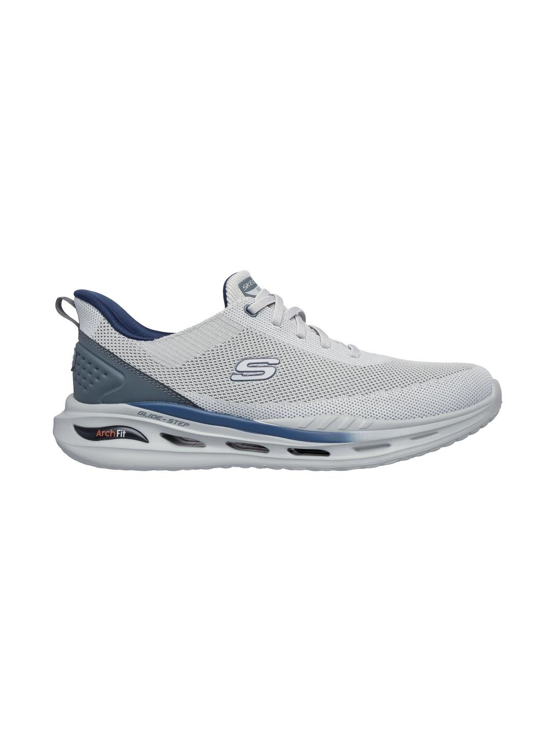 Skechers Arch Fit Orvan - Kincade Men Textured Round Toe Sneakers Casual Shoes